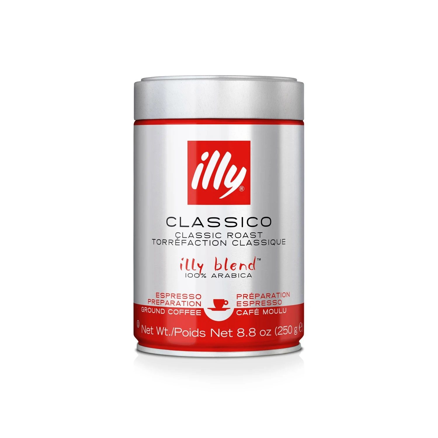 Illy Ground Espresso Classico Coffee - Medium Roast 1 Illy Ground Espresso Classico Coffee - Medium Roast