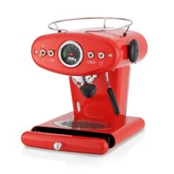 Illy X1 Anniversary E.S.E. Pod & Ground Coffee Machine - Red 12 Illy X1 Anniversary E.S.E. Pod & Ground Coffee Machine - Red -Coffee Discount Store 20294 X1 ECO RED 3Q CASS
