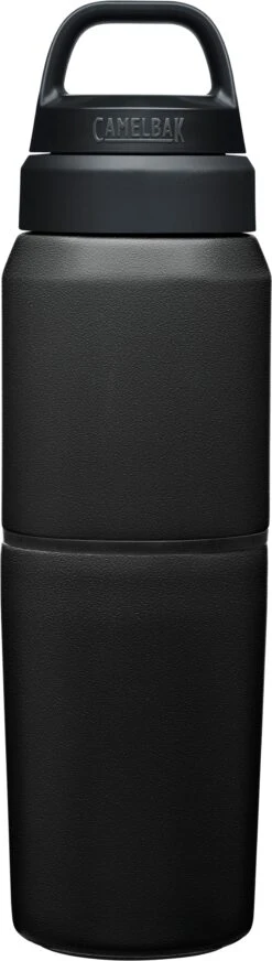 Camelbak MultiBev 17 Oz Bottle / 12 Oz Cup In Black -Coffee Discount Store 2412001051 V3