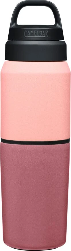 Camelbak MultiBev 17 Oz Bottle / 12 Oz Cup In Terracotta Rose -Coffee Discount Store 2412601051 V3
