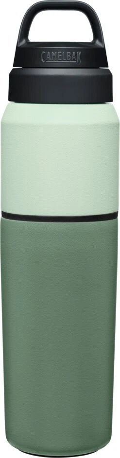 Camelbak MultiBev 22 Oz Bottle / 16 Oz Cup In Moss -Coffee Discount Store 2424301065 V3