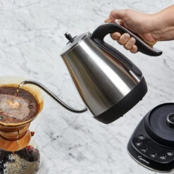 Capresso Pour-Over Kettle -Coffee Discount Store 290 wetgrounds2