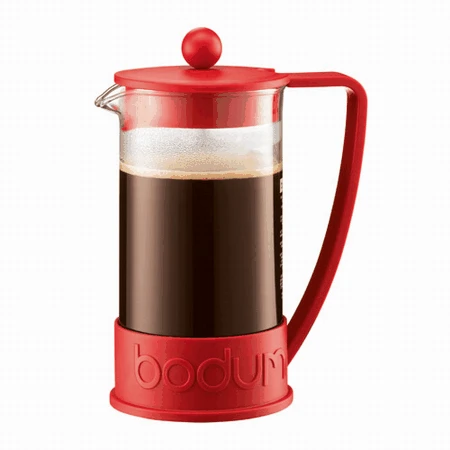 Bodum BRAZIL Coffee Press In Red 1 Bodum BRAZIL Coffee Press In Red