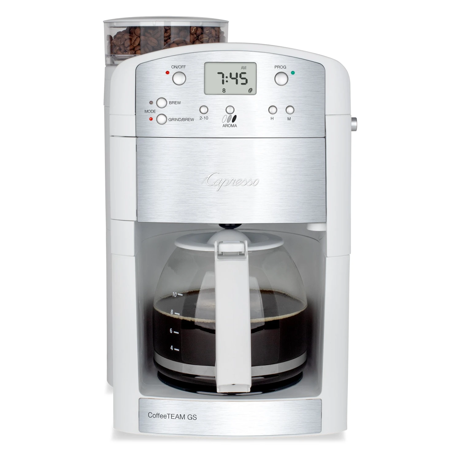 Capresso CoffeeTeam TS - White 1 Capresso CoffeeTeam TS - White