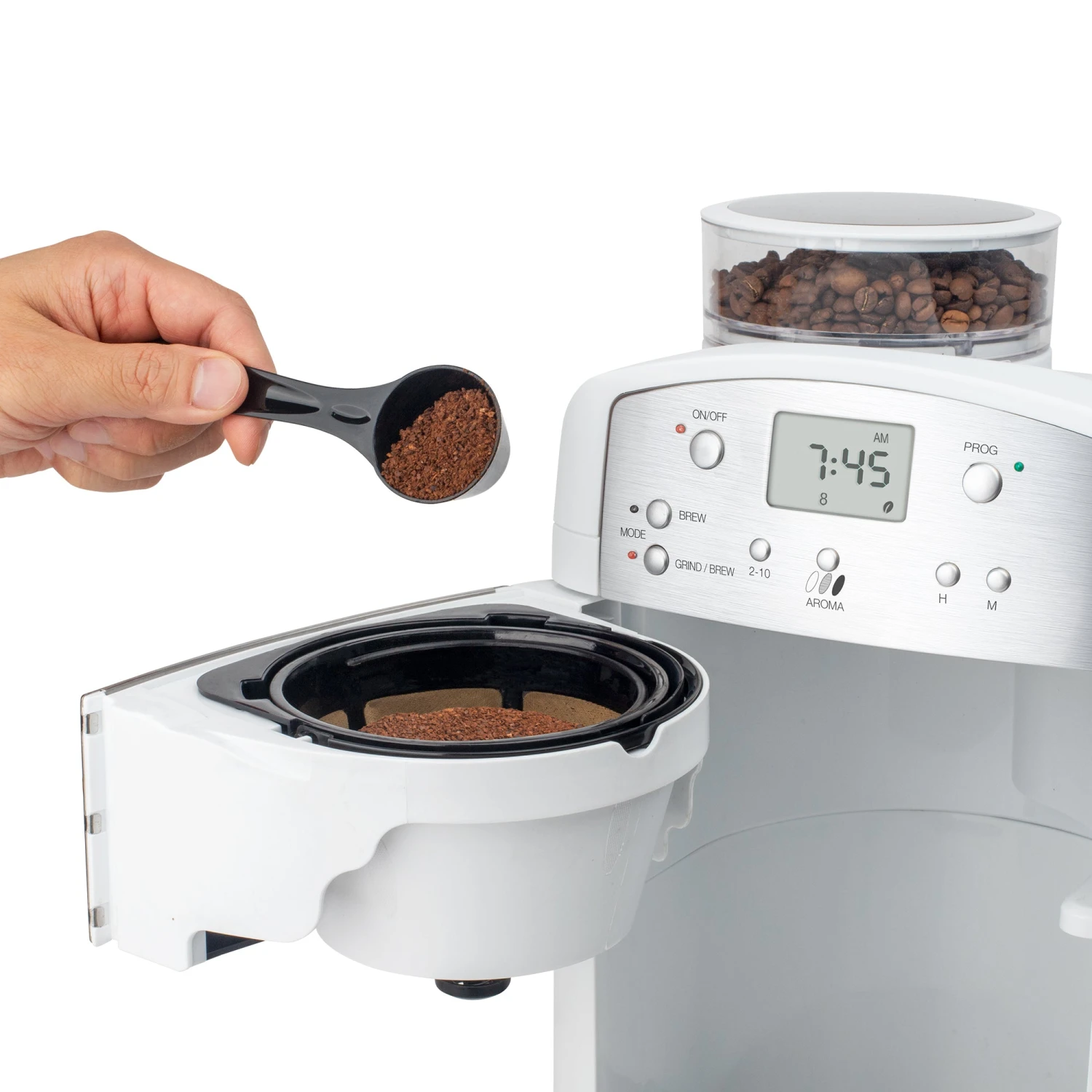 Capresso CoffeeTeam TS - White 4 Capresso CoffeeTeam TS - White - Image 4