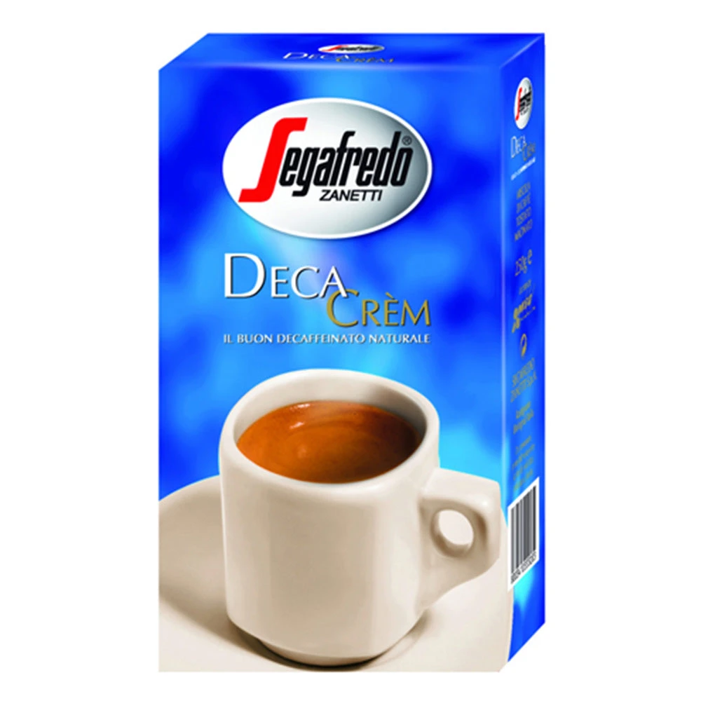 Segafredo Zanetti Deca Crem Decaf Ground 1 Segafredo Zanetti Deca Crem Decaf Ground