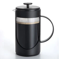 Bonjour Ami-MatinT 3 Cup Unbreakable French Press In Black