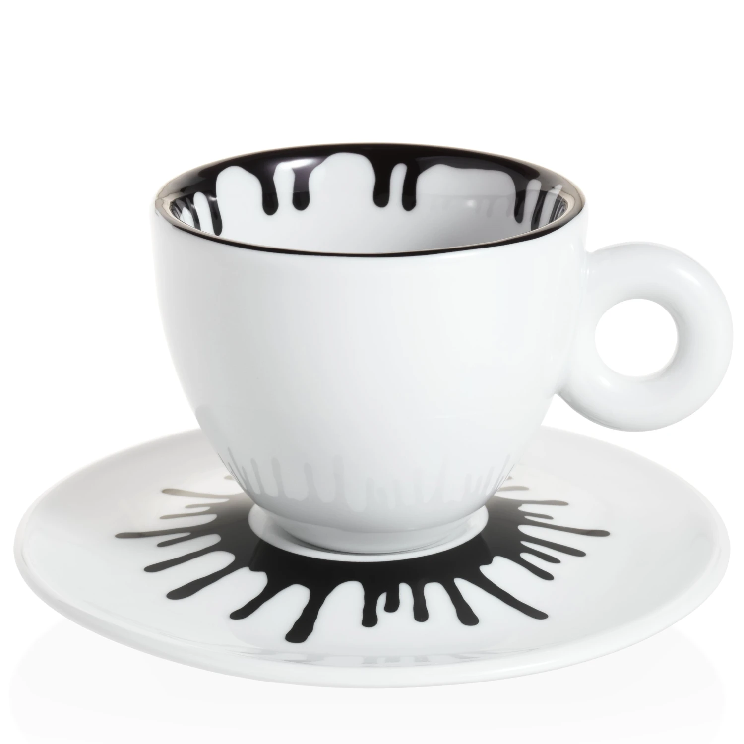 Illy Art Collection Ai Weiwei Set Of 4 Cappuccino Cups 6 Illy Art Collection Ai Weiwei Set Of 4 Cappuccino Cups - Image 6