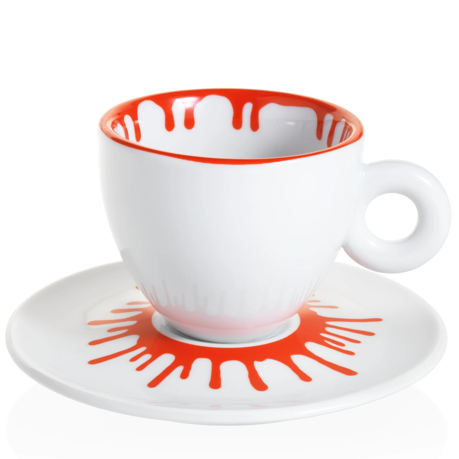 Illy Art Collection Ai Weiwei Set Of 4 Cappuccino Cups 9 Illy Art Collection Ai Weiwei Set Of 4 Cappuccino Cups - Image 9