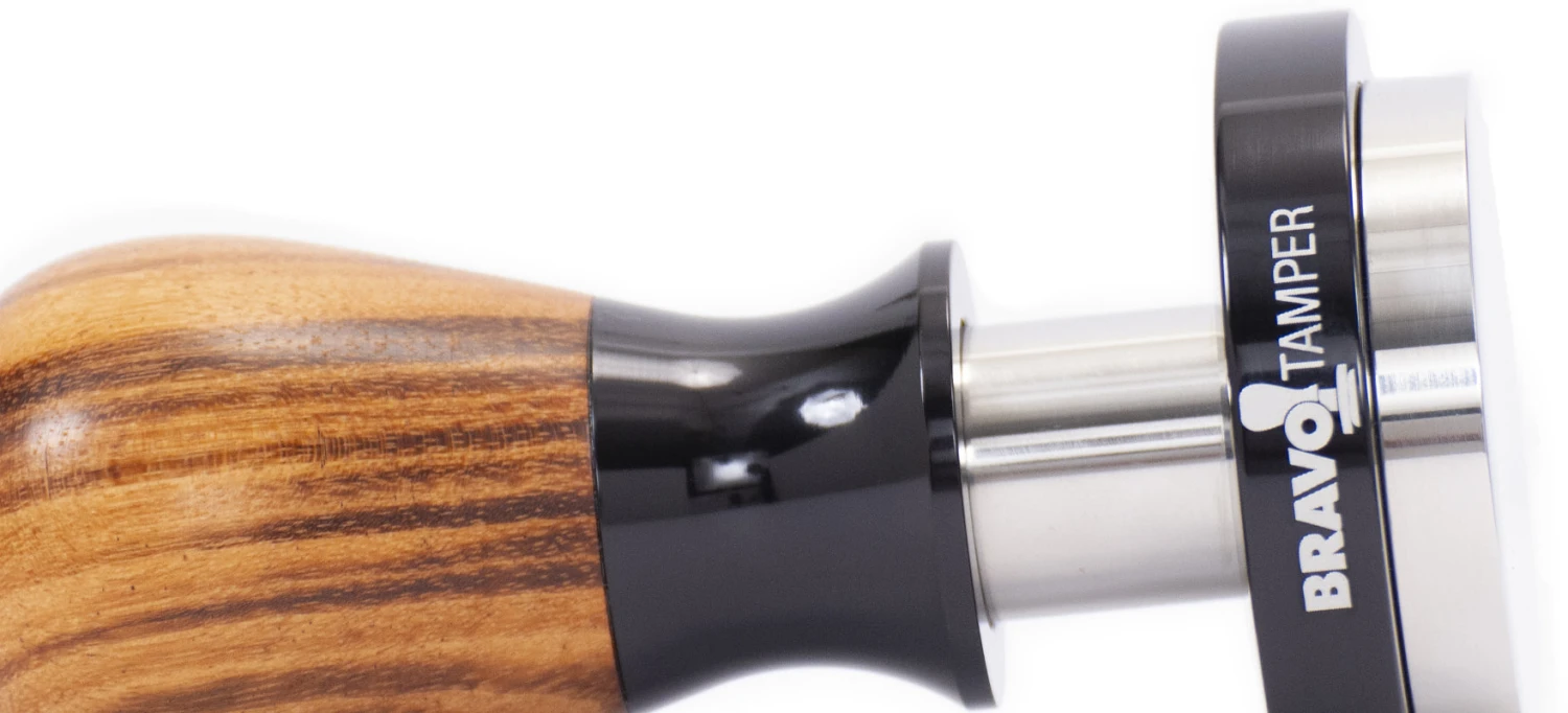 Bravo Espresso Tamper Light Wood Handle 54.7mm 7 Bravo Espresso Tamper Light Wood Handle 54.7mm - Image 7