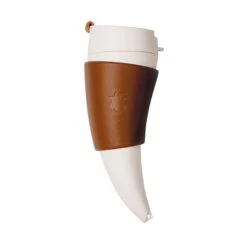 Goat Story Brown Leather Goat Mug 12oz