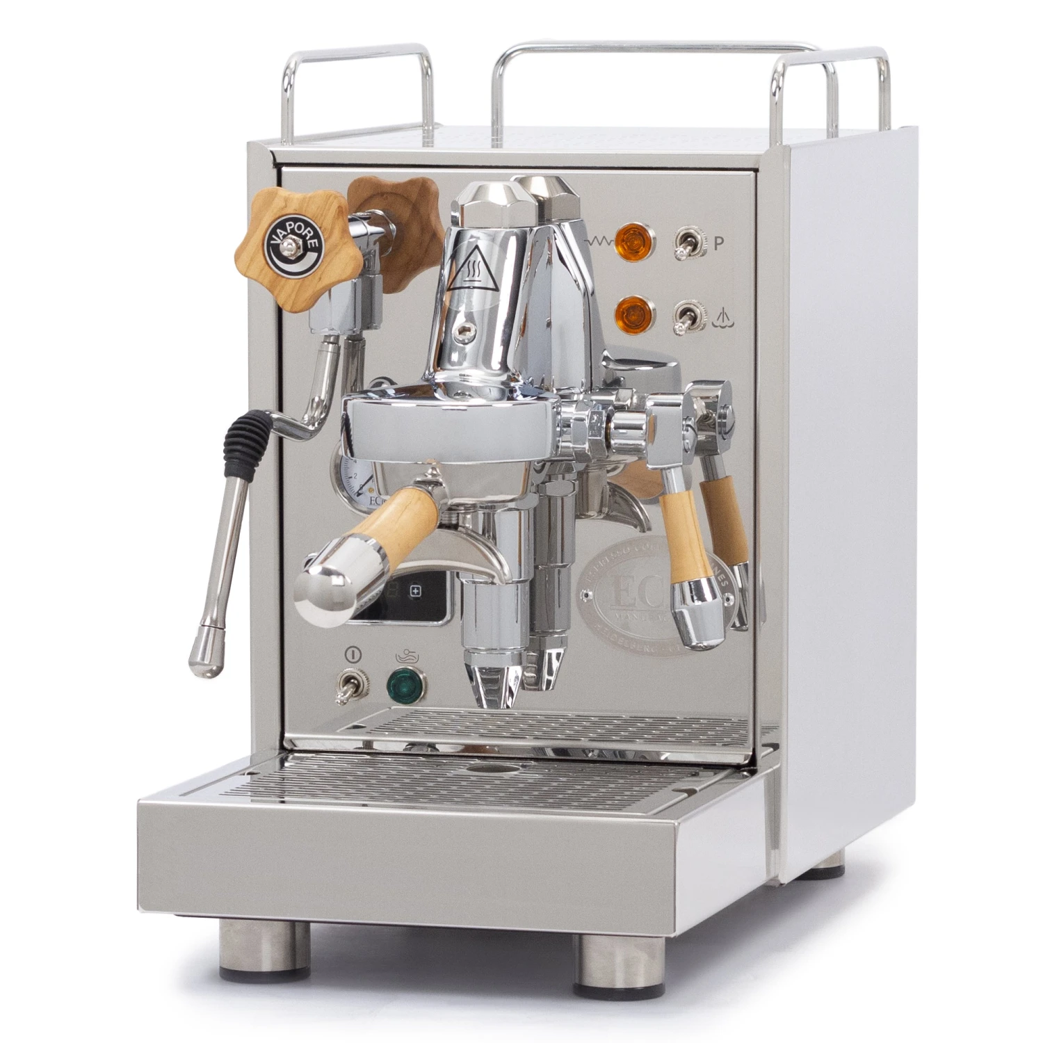 ECM Classika PID Espresso Machine - Olive Wood 1 ECM Classika PID Espresso Machine - Olive Wood