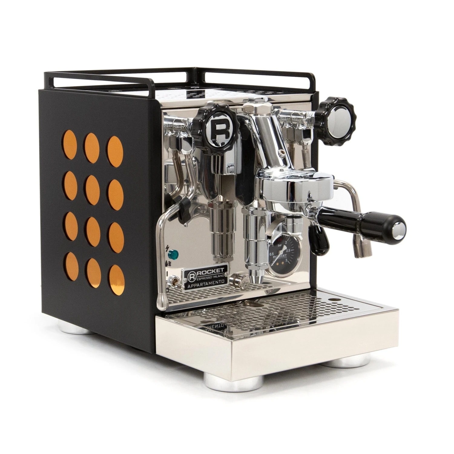 Refurbished Rocket Espresso Appartamento Serie Nera Espresso Machine - Copper 3 Refurbished Rocket Espresso Appartamento Serie Nera Espresso Machine - Copper - Image 3