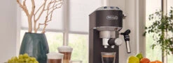 DeLonghi EC685BK Dedica Deluxe Espresso Machine - Black -Coffee Discount Store DedicaDeluxeBanner Black