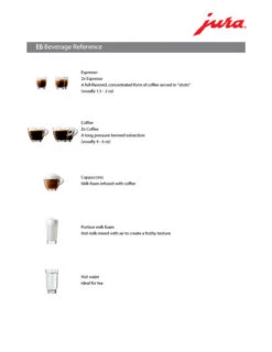 Refurbished JURA E6 Automatic Espresso Machine -Coffee Discount Store E6 Beverage Ref 0cfebf4c 0474 40a7 9860 ab1668476bd0