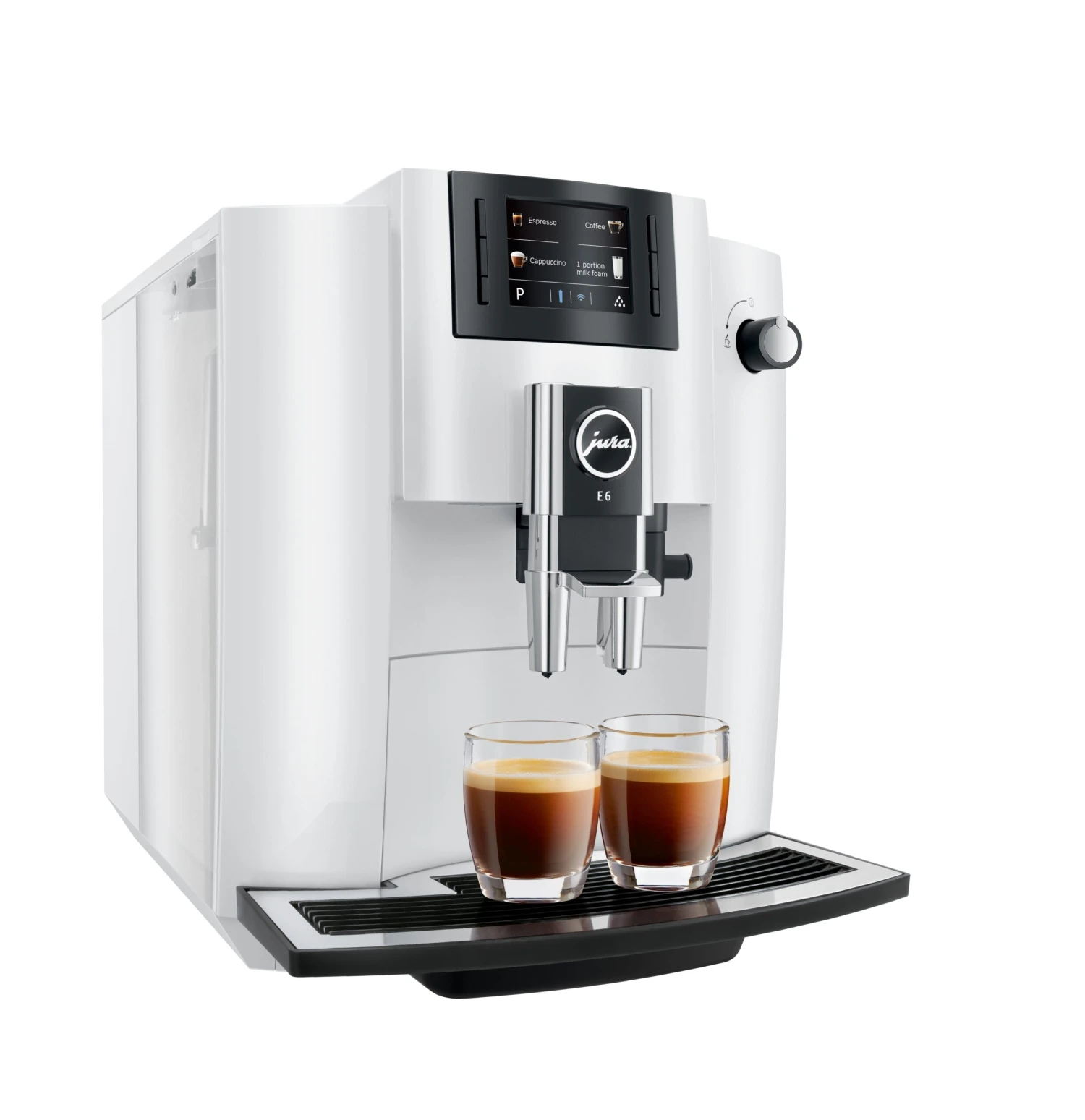 JURA E6 Automatic Espresso Machine In Piano White (NAA) - PRE 2023 2 JURA E6 Automatic Espresso Machine In Piano White (NAA) - PRE 2023 - Image 2