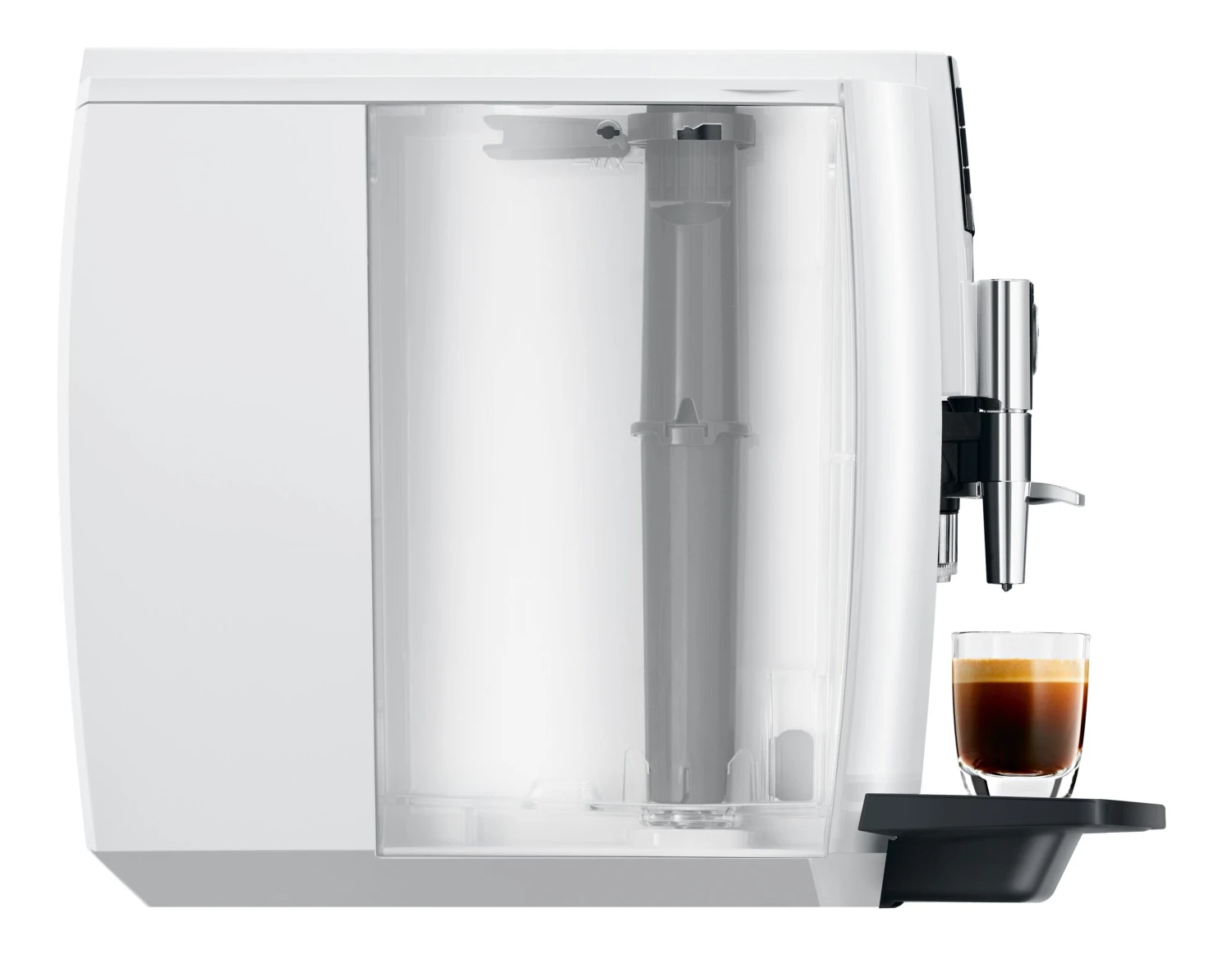 JURA E6 Automatic Espresso Machine In Piano White (NAA) - PRE 2023 3 JURA E6 Automatic Espresso Machine In Piano White (NAA) - PRE 2023 - Image 3