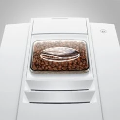 JURA E6 Automatic Espresso Machine In Piano White (NAA) -Coffee Discount Store E6 det PW BeanHopper dc8c3022 6655 4629 bc03 6683d1a4b537