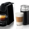Nespresso Essenza Mini Espresso Machine By DeLonghi With Aeroccino - Black