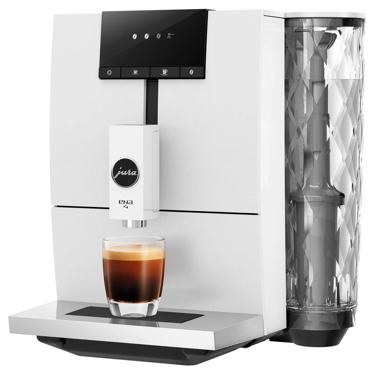 JURA ENA 4 Super-Automatic Espresso Machine - Full Nordic White 1 JURA ENA 4 Super-Automatic Espresso Machine - Full Nordic White