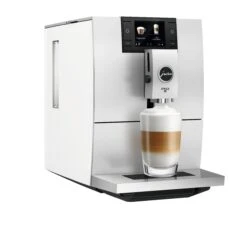 JURA ENA 8 Espresso Machine - White 17 JURA ENA 8 Espresso Machine - White -Coffee Discount Store ENA 8 Nordic White angle latte macchiato