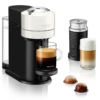 Nespresso Vertuo Next Espresso Machine By DeLonghi With Aeroccino - White
