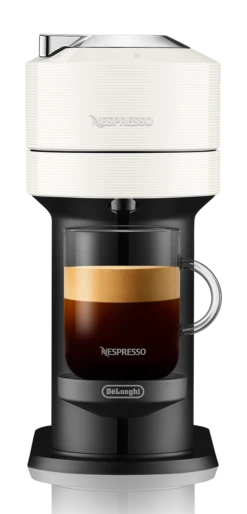 Nespresso Vertuo Next Espresso Machine By DeLonghi - White 12 Nespresso Vertuo Next Espresso Machine By DeLonghi - White -Coffee Discount Store ENV120W 03