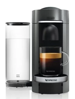 Nespresso Vertuo Plus Deluxe Espresso Machine By DeLonghi - Titan -Coffee Discount Store ENV155T