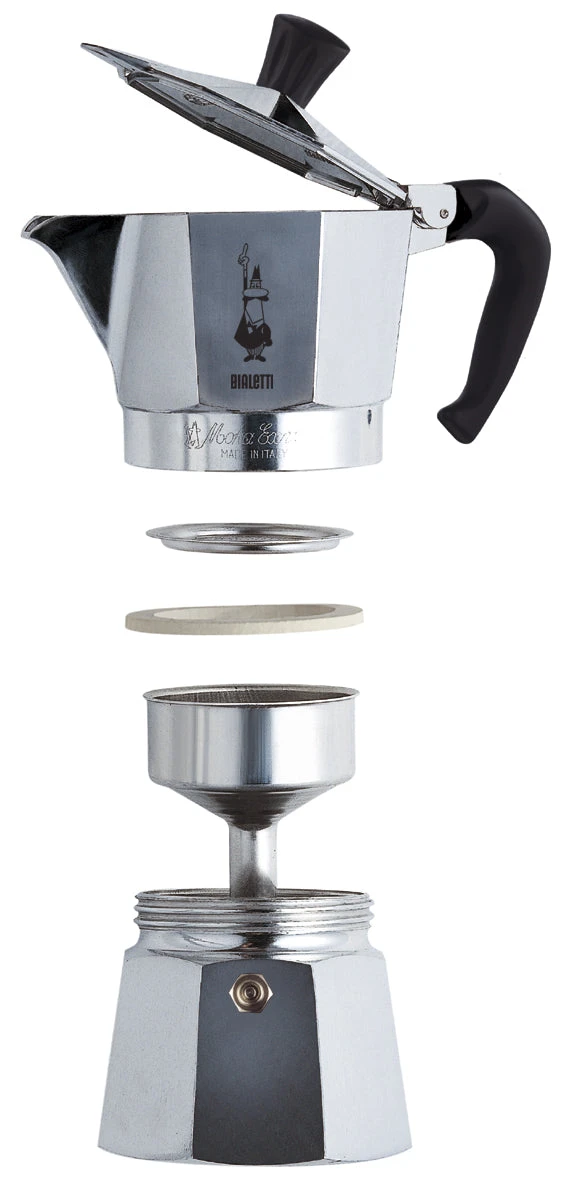 Bialetti Moka Express 6-Cup Moka Pot 2 Bialetti Moka Express 6-Cup Moka Pot - Image 2