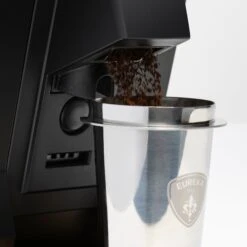 Eureka Oro Mignon Single Dose Grinder - Chrome -Coffee Discount Store EURMIGSNGLBLK 0829
