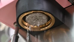 Rancilio Silvia Pro X Dual Boiler Espresso Machine In Pink 18 Rancilio Silvia Pro X Dual Boiler Espresso Machine In Pink -Coffee Discount Store Flushfeatureshot2