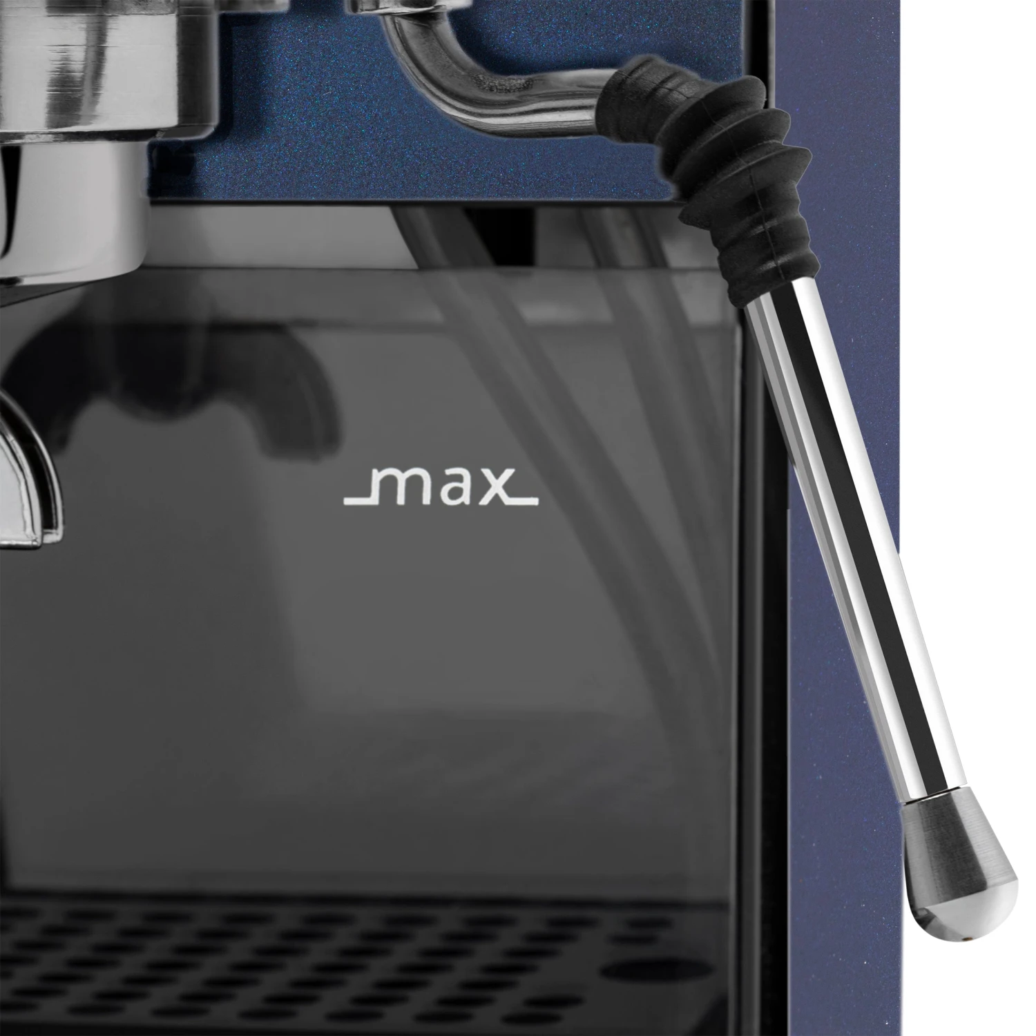 Gaggia Classic Evo Pro Espresso Machine In Classic Blue With Blackened Oak 4 Gaggia Classic Evo Pro Espresso Machine In Classic Blue With Blackened Oak - Image 4