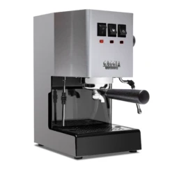 Gaggia Classic Evo Pro Semi-Automatic Espresso Machine With Blackened Oak 19 Gaggia Classic Evo Pro Semi-Automatic Espresso Machine With Blackened Oak -Coffee Discount Store GACLASSICEVOPROBO Stainless Oak Single EVO 1153