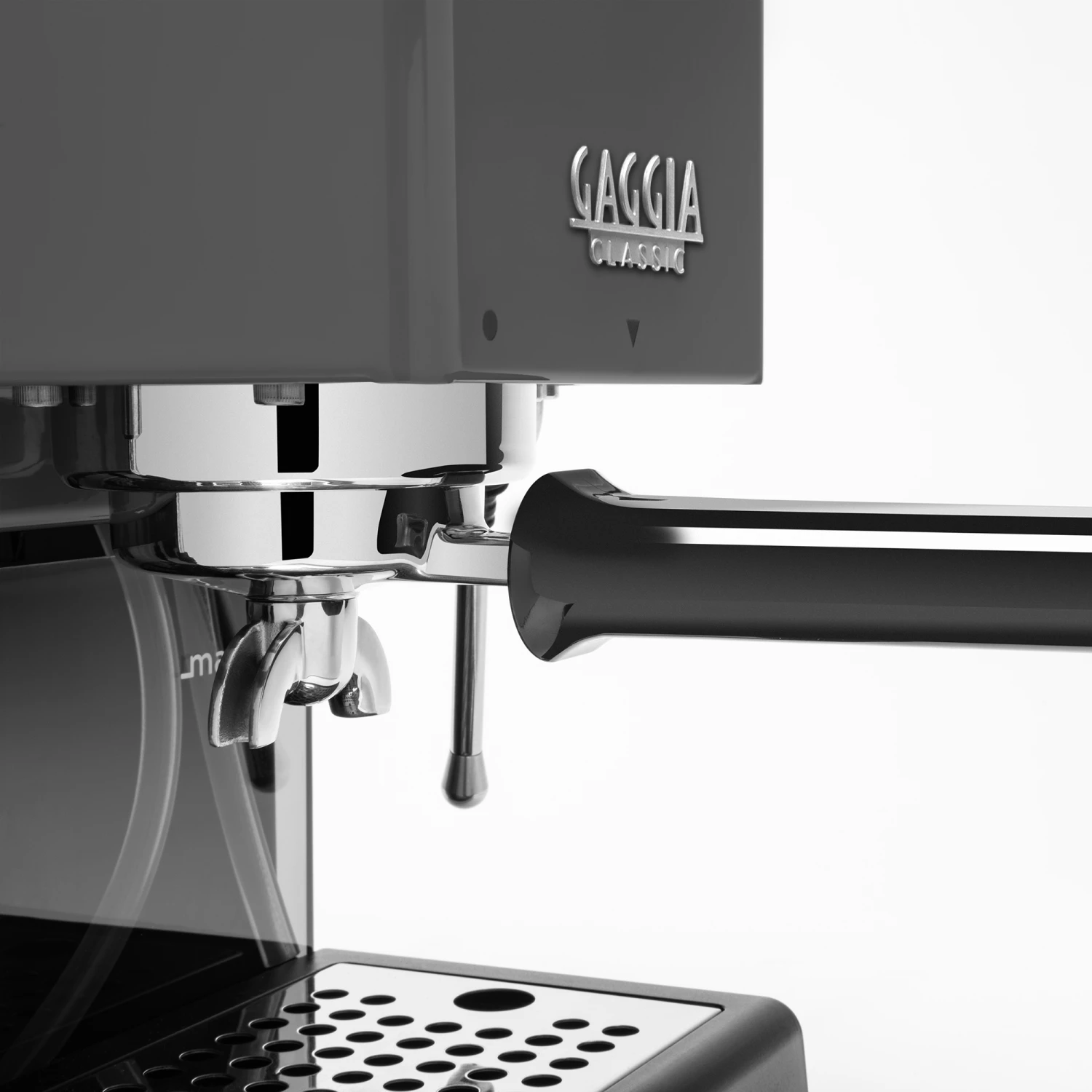 Gaggia Classic Evo Pro Espresso Machine In Industrial Grey With Blackened Oak 4 Gaggia Classic Evo Pro Espresso Machine In Industrial Grey With Blackened Oak - Image 4