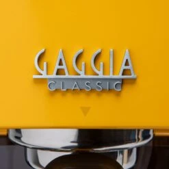Gaggia Classic Evo Pro Espresso Machine In Sunshine Yellow With Walnut -Coffee Discount Store GACLASSICEVOPROYLW 2099 3905f702 0ee0 403b 80fd 1395c4a39d01