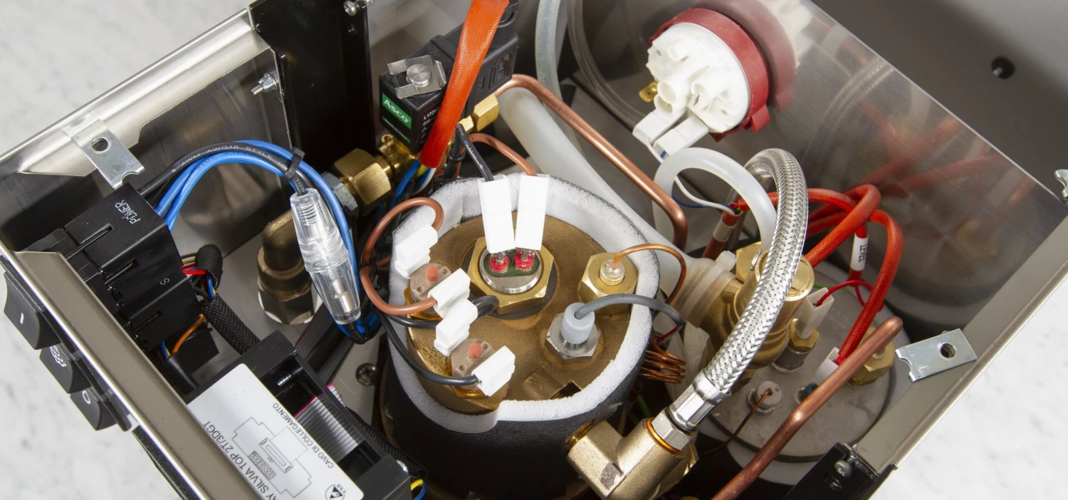 Rancilio Silvia Pro X Dual Boiler Espresso Machine In Pink 13 Rancilio Silvia Pro X Dual Boiler Espresso Machine In Pink - Image 13