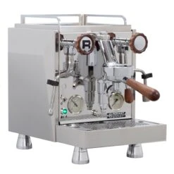 Rocket Espresso Giotto Cronometro V Espresso Machine - Walnut Accents -Coffee Discount Store IMG 1253W