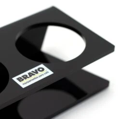 Bravo Acrylic Tamper And Distributor Stand - Black -Coffee Discount Store IMG 1432