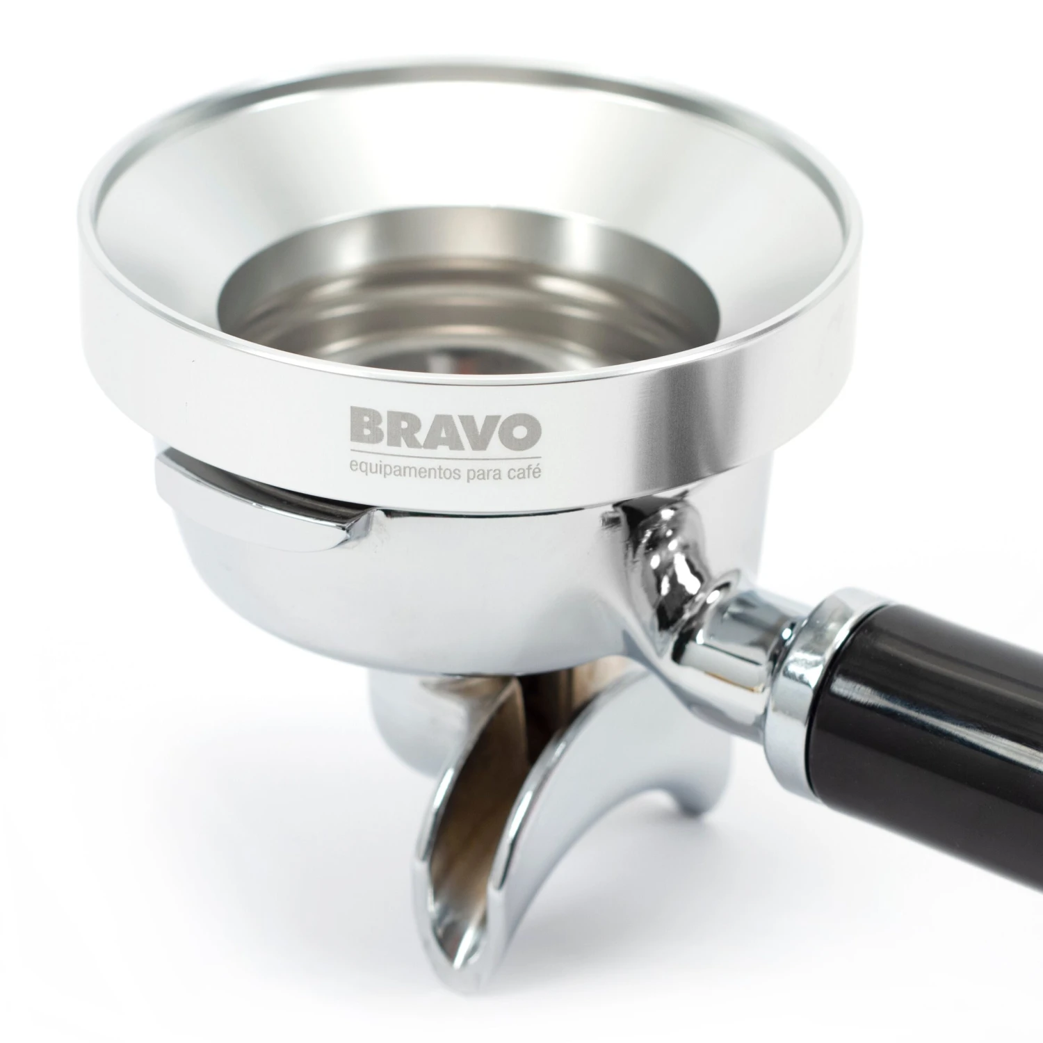 Bravo 58 Mm Portafilter Dosing Funnel - Silver 2 Bravo 58 Mm Portafilter Dosing Funnel - Silver - Image 2