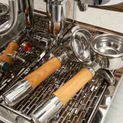 ECM Synchronika Espresso Machine With Flow Control - Olive Wood -Coffee Discount Store IMG 2391 be61d388 929a 42f0 8309 f577540629f8