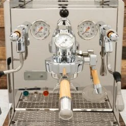 ECM Synchronika Espresso Machine With Flow Control - Olive Wood -Coffee Discount Store IMG 2398