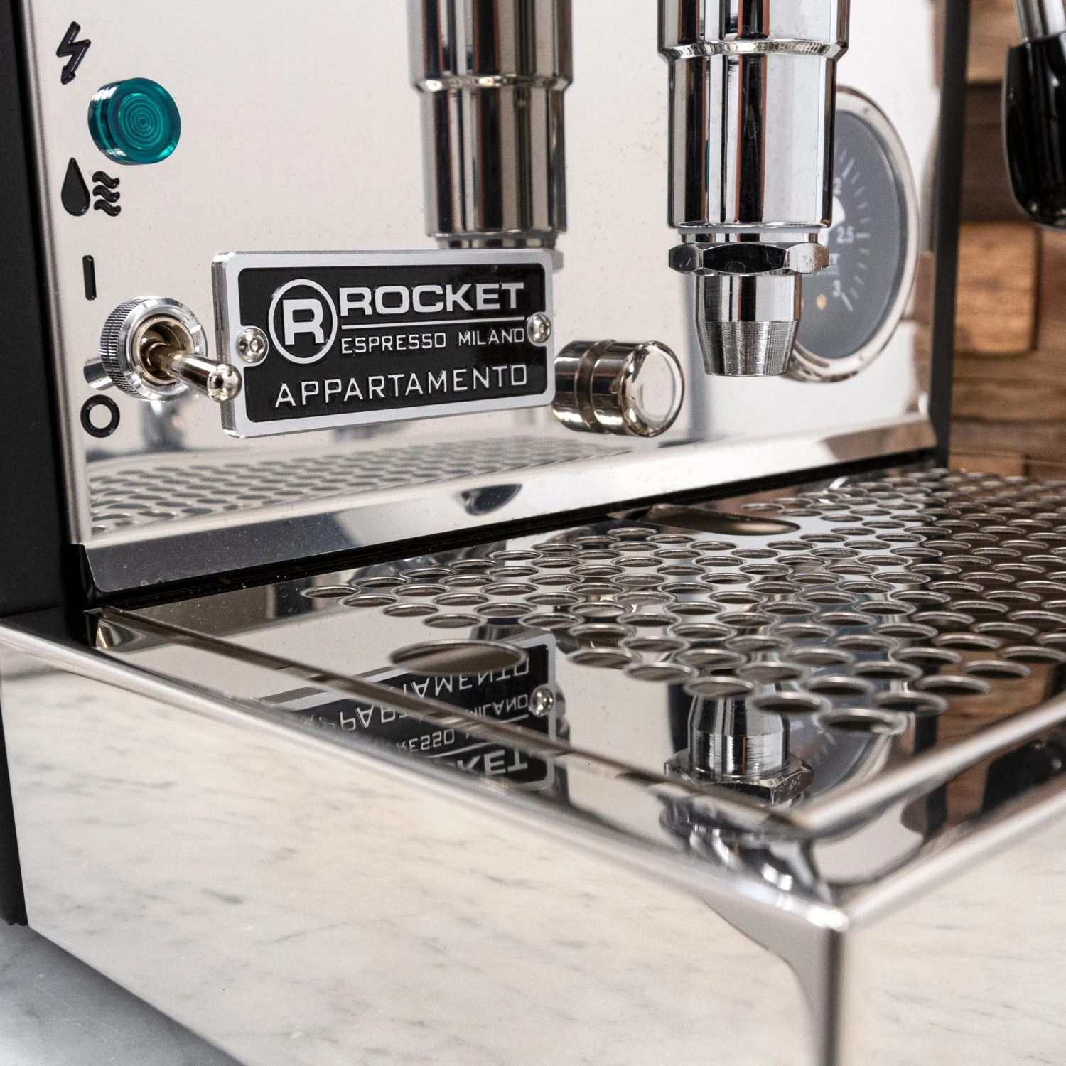 Rocket Espresso Appartamento Serie Nera Espresso Machine - White 11 Rocket Espresso Appartamento Serie Nera Espresso Machine - White - Image 11