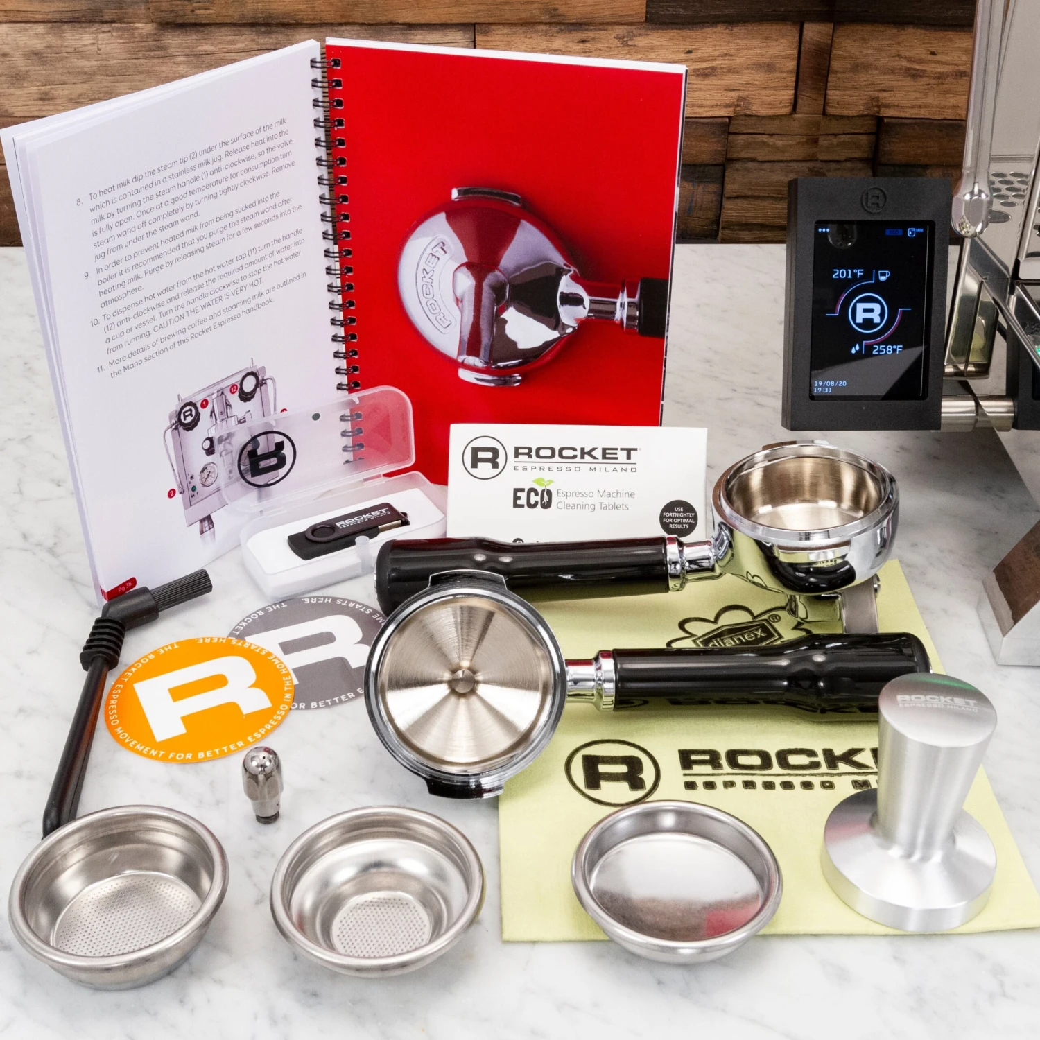 Rocket Espresso R Cinquantotto Espresso Machine With Flow Control 8 Rocket Espresso R Cinquantotto Espresso Machine With Flow Control - Image 8