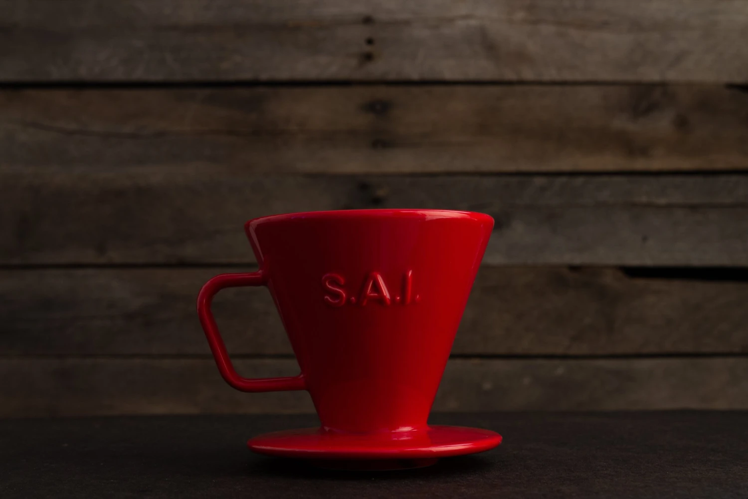 Saint Anthony Industries C70 Ceramic Pourover Brewer - Red 3 Saint Anthony Industries C70 Ceramic Pourover Brewer - Red - Image 3