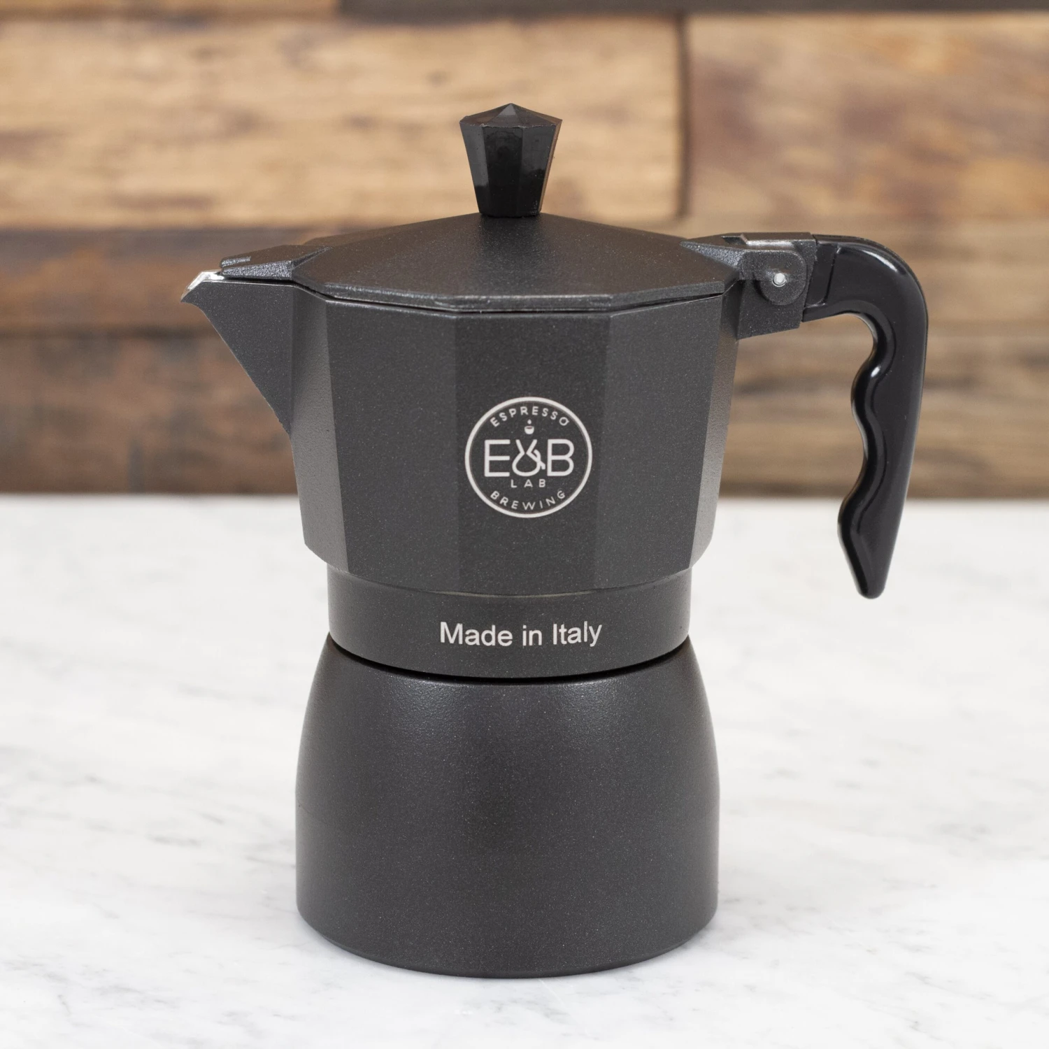E&B Lab Classic Moka Pot - 3-Cup 4 E&B Lab Classic Moka Pot - 3-Cup - Image 4