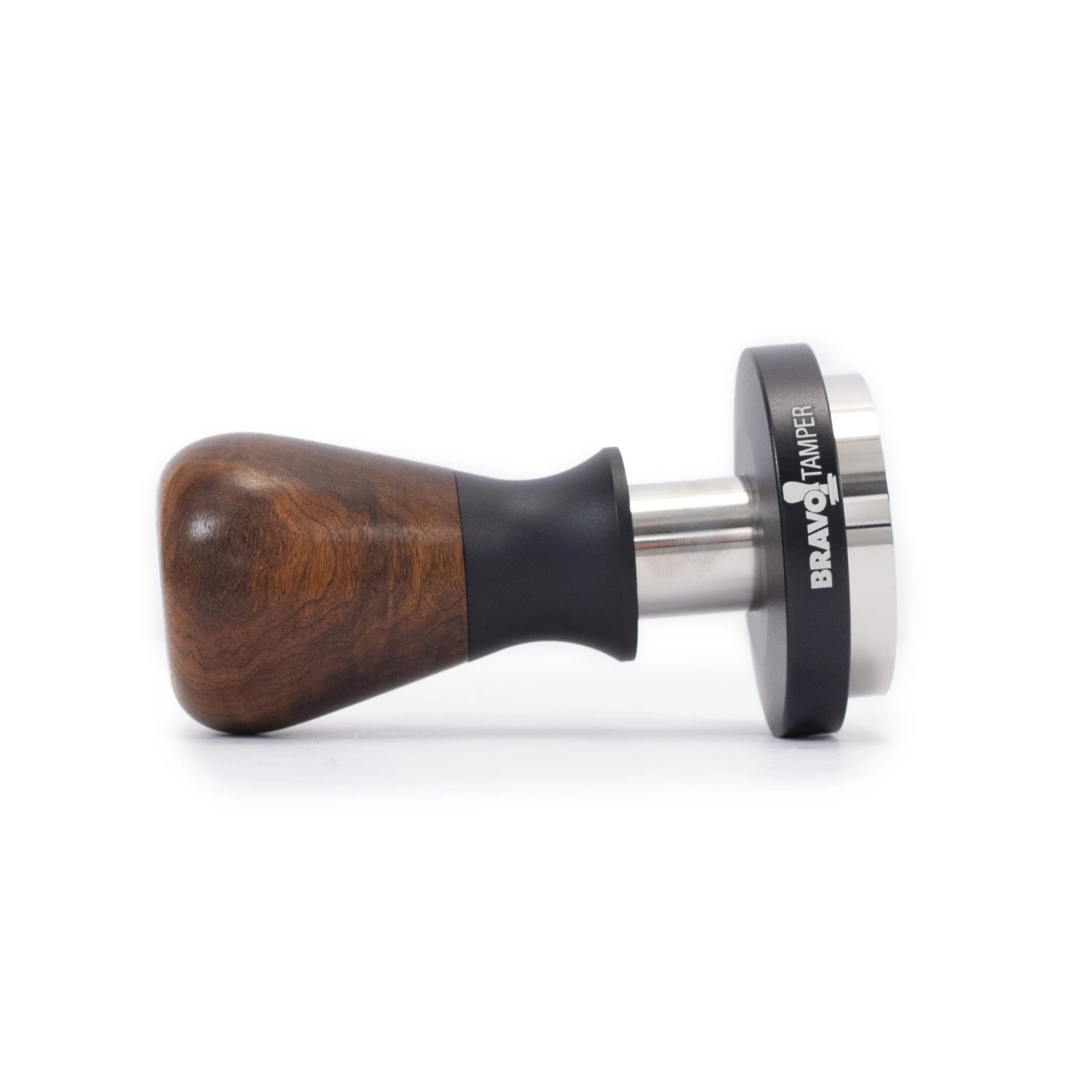 Bravo Espresso Tamper Dark Wood Handle 54.7mm 2 Bravo Espresso Tamper Dark Wood Handle 54.7mm - Image 2