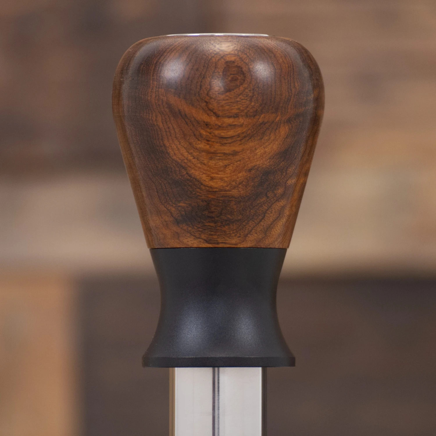 Bravo Espresso Tamper Dark Wood Handle 58.5 Mm 5 Bravo Espresso Tamper Dark Wood Handle 58.5 Mm - Image 5