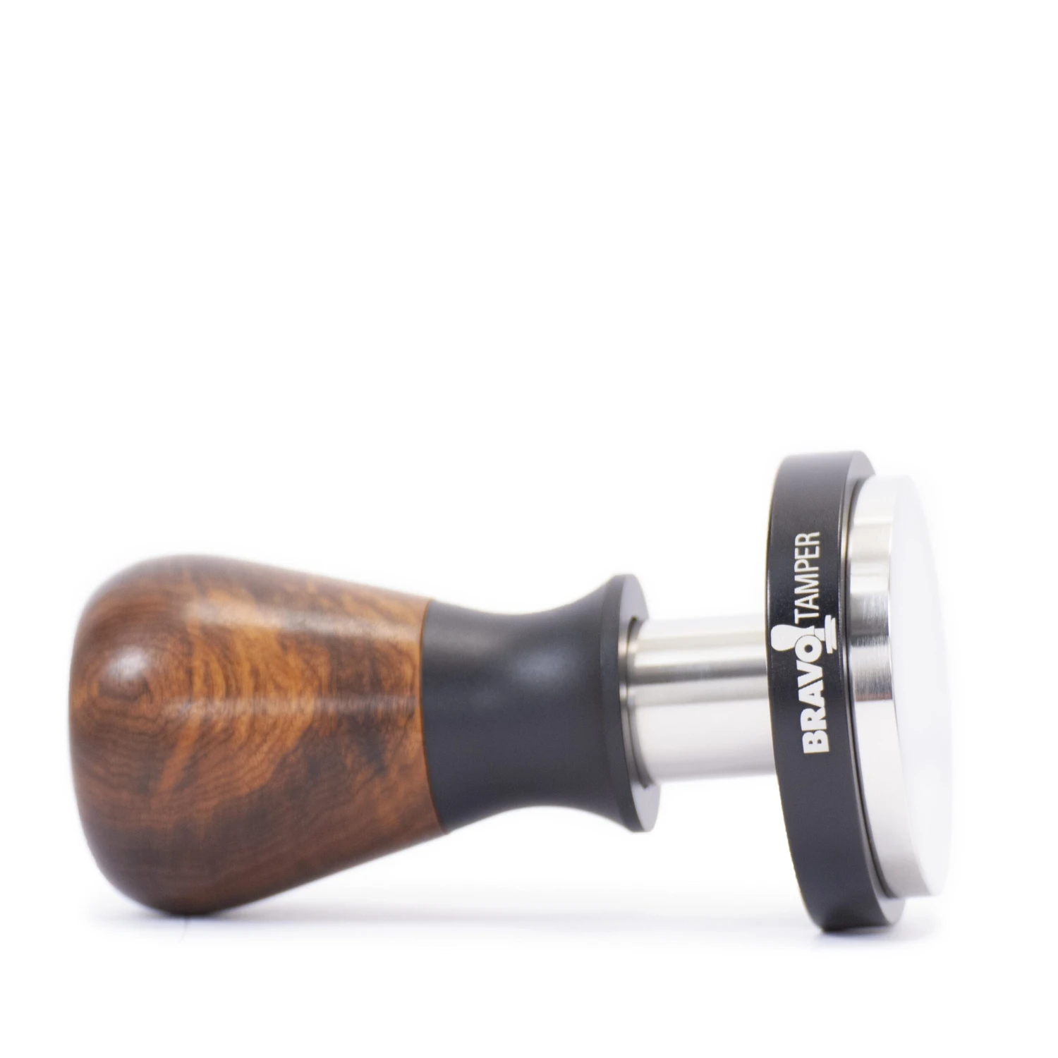Bravo Espresso Tamper Dark Wood Handle 58.5 Mm 2 Bravo Espresso Tamper Dark Wood Handle 58.5 Mm - Image 2