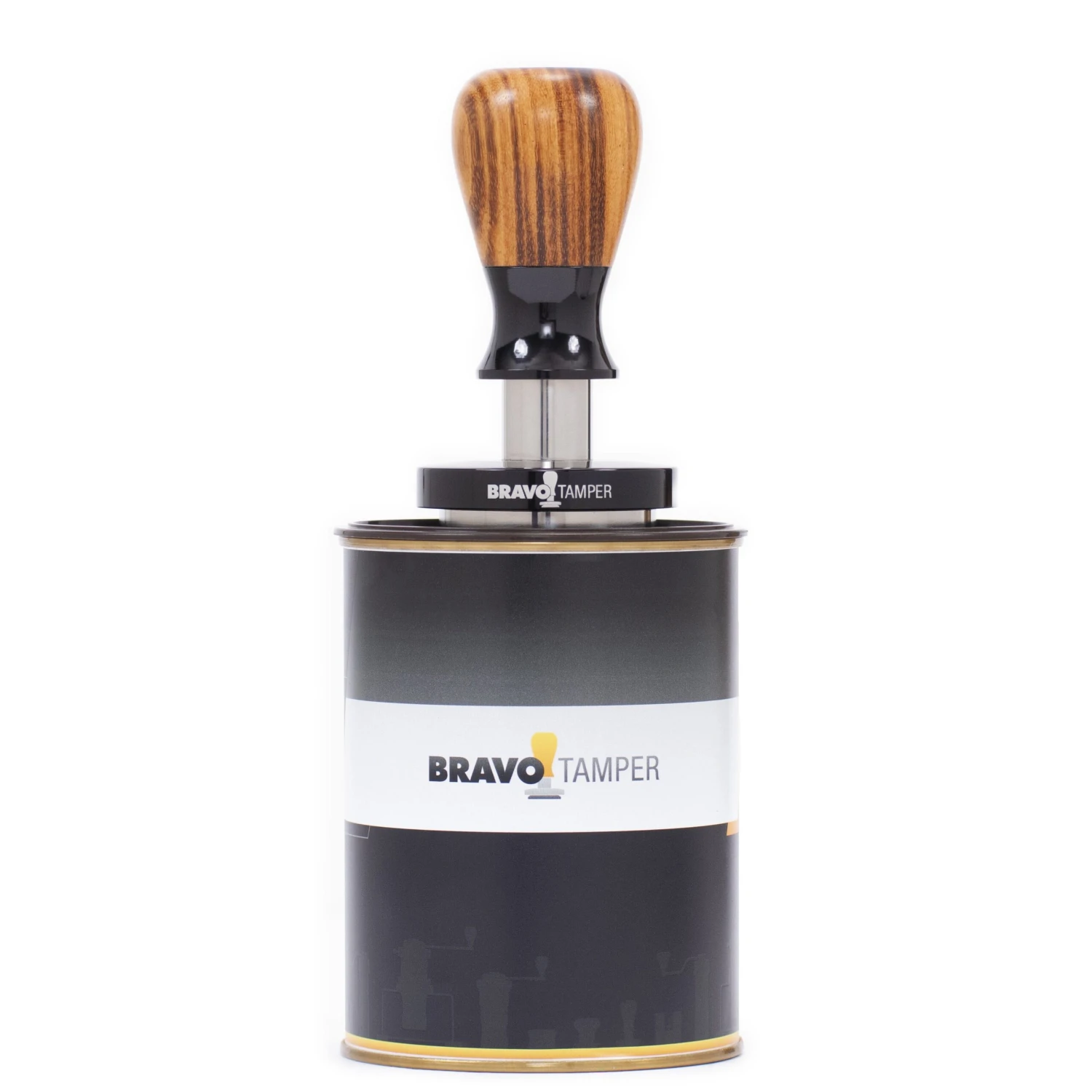 Bravo Espresso Tamper Light Wood Handle 54.7mm 3 Bravo Espresso Tamper Light Wood Handle 54.7mm - Image 3