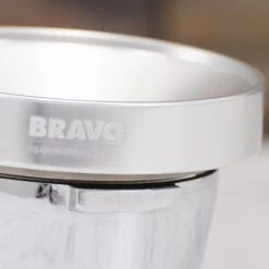 Bravo 54 Mm Dosing Funnel - Silver -Coffee Discount Store IMG 5650